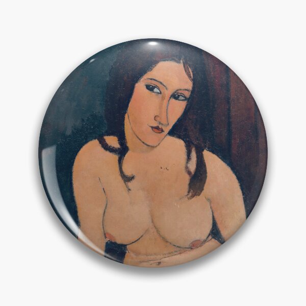 Item preview, Desnudo sentado (1917) designed and sold by WOWchitect.