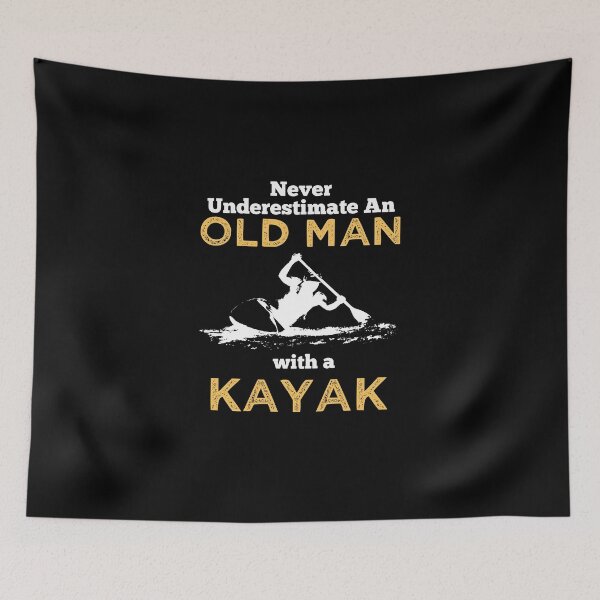 Item preview, OLD MAN WITH A KAYAK designed and sold by antipatic.