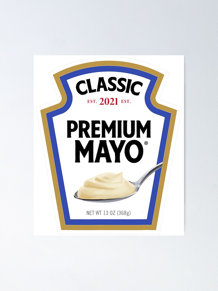 "Mayonnaise DIY Halloween Costume Matching Group Mayo" Poster for Sale
