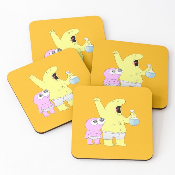 Item preview, SMILING FRIENDS - Wild Pim and Charlie summer, Alan, bliblie, Grim, Gleb or Glep(author's art) designed and sold by mrGoodwin90.
