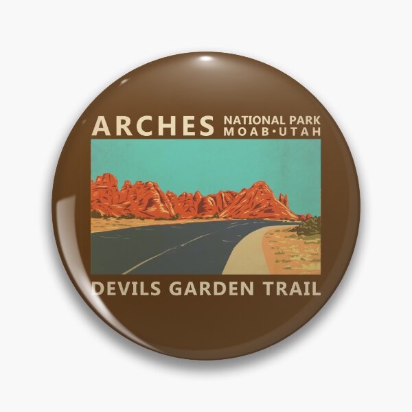Item preview, Arches National Park Utah Devils Garden Trail Vintage designed and sold by KrisSidDesigns.