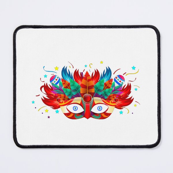 Item preview, colorful masquerade mask designed and sold by Charaff.