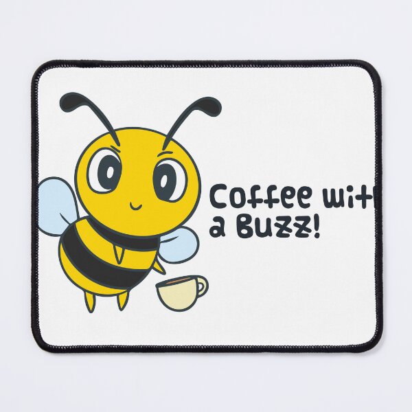 Item preview, Coffee with a Buzz - Honey Bee Coffee designed and sold by Nicheek.