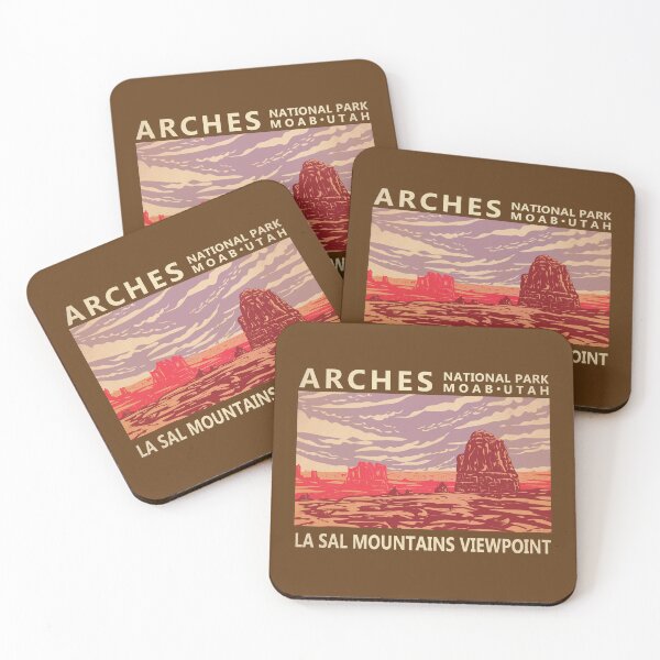 Item preview, Arches National Park Utah La Sal Mountains Viewpoint Vintage designed and sold by KrisSidDesigns.