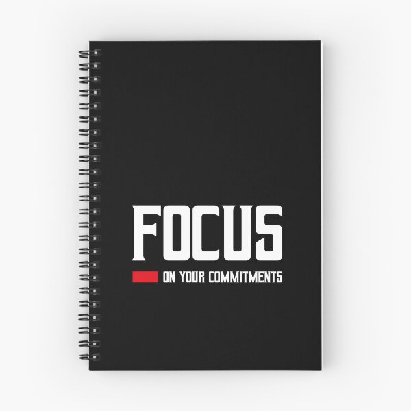 Item preview, Focus on your commitments for all motivation designed and sold by TheLuckyShirts.