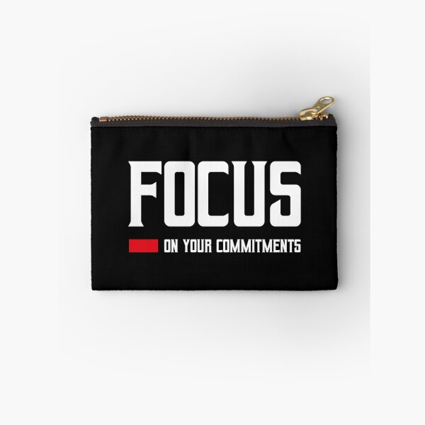 Item preview, Focus on your commitments for all motivation designed and sold by TheLuckyShirts.