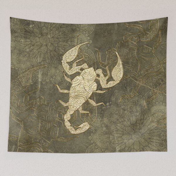 Item preview, Beautiful scorpion mandala designed and sold by nicky2342.
