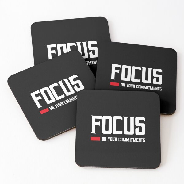 Item preview, Focus on your commitments for all motivation designed and sold by TheLuckyShirts.