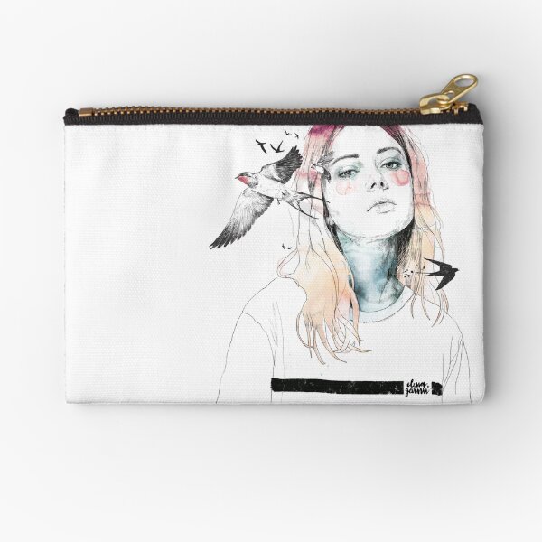 TAKE OUT YOUR BIRDS Zipper Pouch
