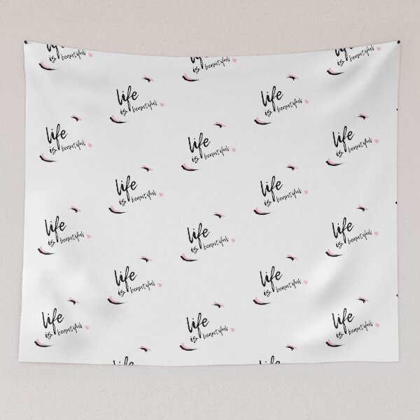 Item preview, Life is Beautiful(Quote) designed and sold by Jalib.