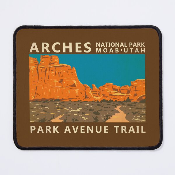Item preview, Arches National Park Utah Park Avenue Trail 2 Vintage designed and sold by KrisSidDesigns.