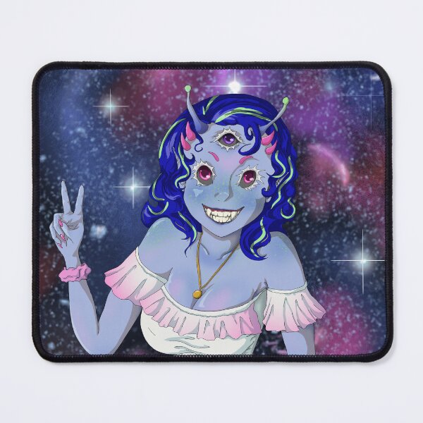 Item preview, Alien anime girl designed and sold by Bailey Swinney.