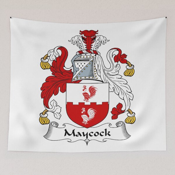 Item preview, Maycock designed and sold by HaroldHeraldry.