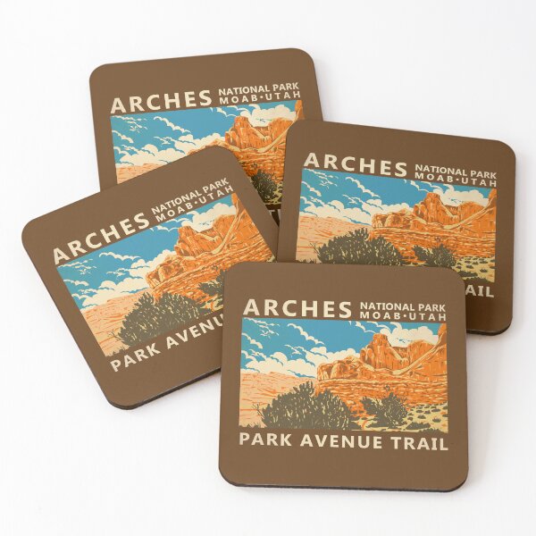 Item preview, Arches National Park Utah Park Avenue Trail 3 Vintage designed and sold by KrisSidDesigns.