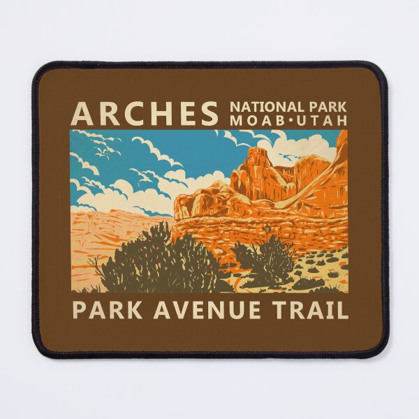 Item preview, Arches National Park Utah Park Avenue Trail 3 Vintage designed and sold by KrisSidDesigns.