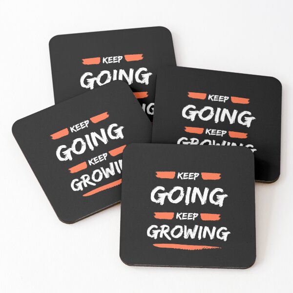 Item preview, Keep Going Keep Growing(Inspirational Quote) designed and sold by Jalib.