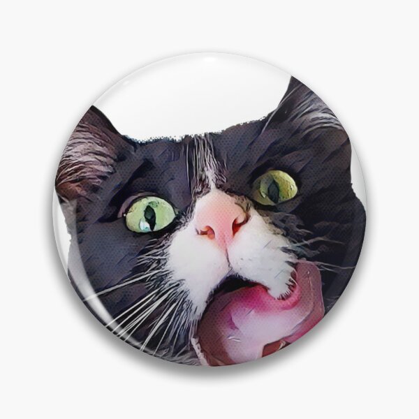 Item preview, Hungry Tuxedo Cat  designed and sold by CatnipCreations.