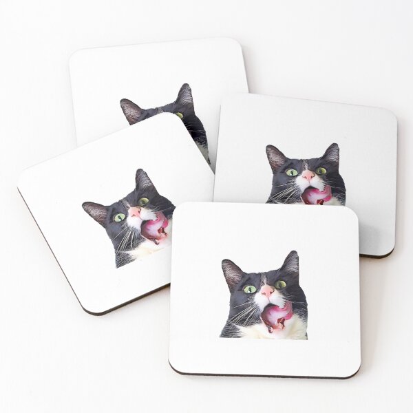 Item preview, Hungry Tuxedo Cat  designed and sold by CatnipCreations.