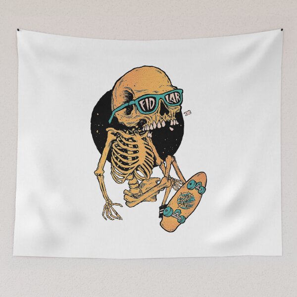 Item preview, skull skate art designed and sold by alexwindler.