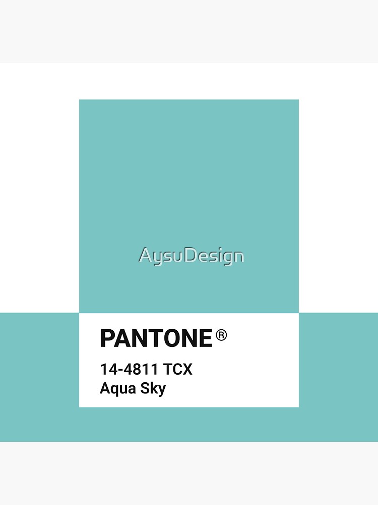 Pantone 14-4811 TCX Aqua Sky | Sticker