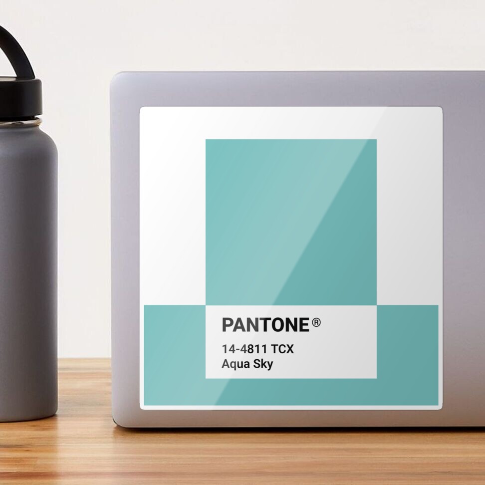 Pantone 14-4811 TCX Aqua Sky | Sticker