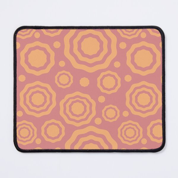 Item preview, Peach flower circle pattern designed and sold by Annka47.