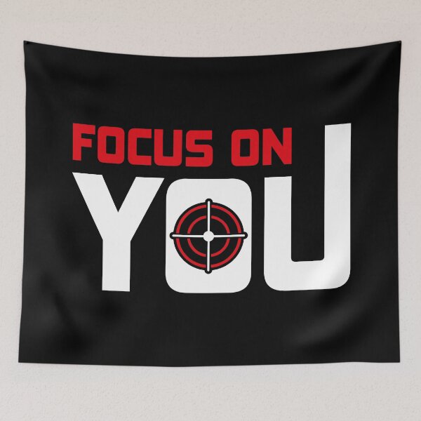 Item preview, Focus on you for all time sports goals motivation designed and sold by TheLuckyShirts.