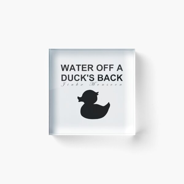 Item preview, Water Off A Duck_s Back     designed and sold by EliteEmbroiIRL.