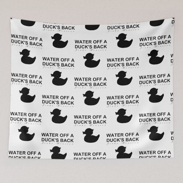 Item preview, Water Off A Duck_s Back     designed and sold by EliteEmbroiIRL.