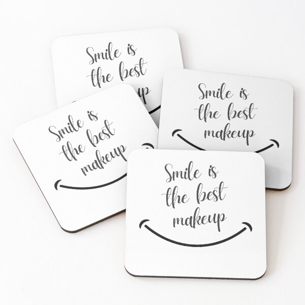 Item preview, Smile is the best makeup(Quote) designed and sold by Jalib.