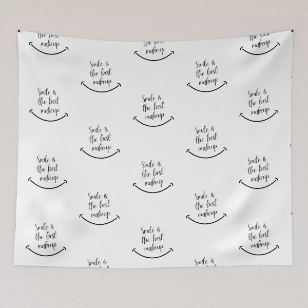 Item preview, Smile is the best makeup(Quote) designed and sold by Jalib.