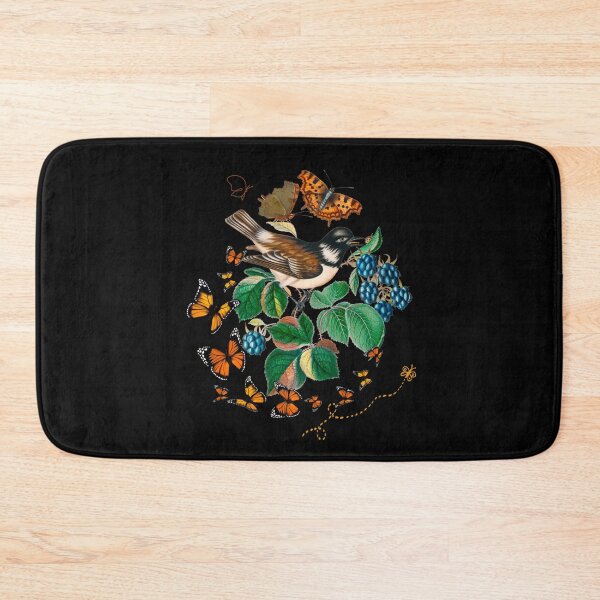 Item preview, Singing Songbird With Butterflies Colorful Eco-Friendly Design designed and sold by EarthArtDesigns.