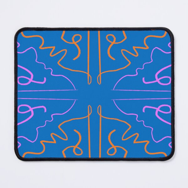 Item preview, Scribble tile, Colorado blue. designed and sold by swellart.
