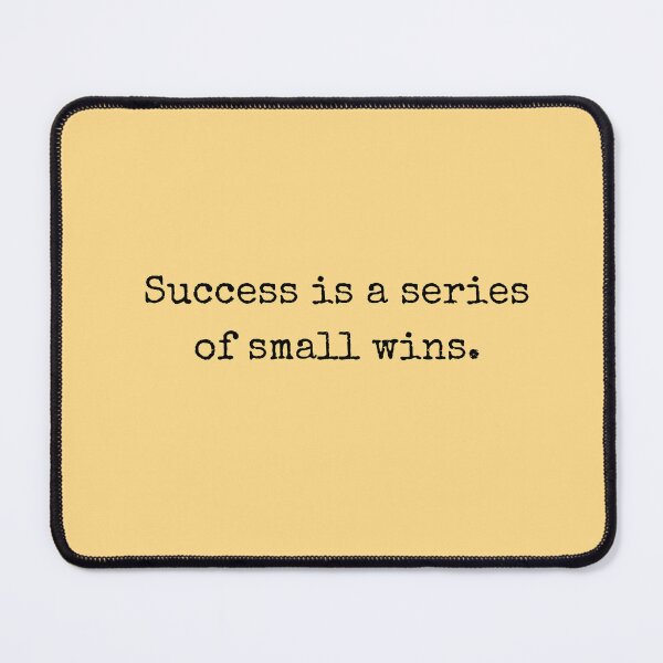Item preview, Success is a series of small wins(Inspirational Quote) designed and sold by Jalib.