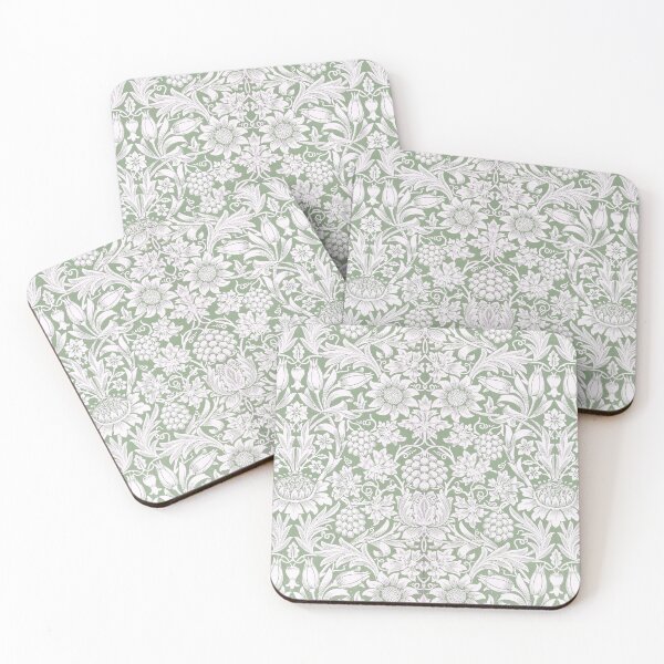 Item preview, William Morris Sunflower Floral Design by Zouzounio Art designed and sold by zouzounioart.