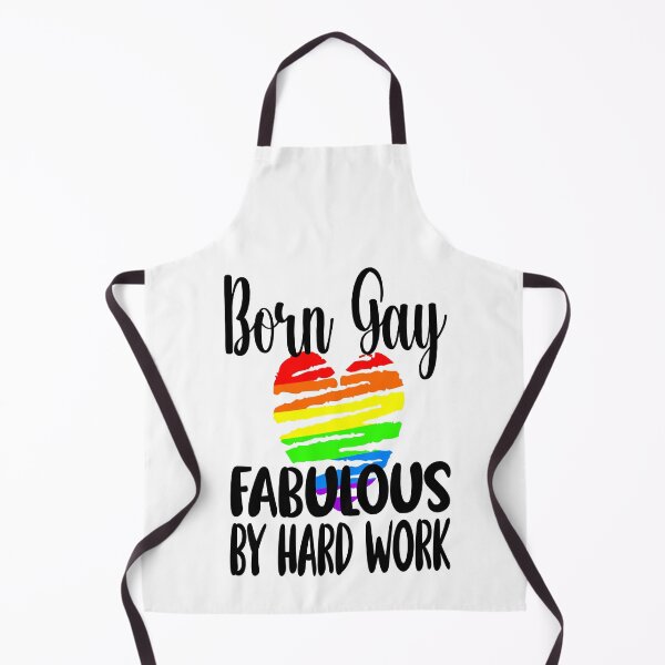 Item preview, Born Gay - Fabulous by Hard Work - Gay Pride designed and sold by MauveMoves.