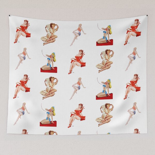 Item preview, Xzendor7 Photo Restoration Pinup Girl Sticker Pack Set 04 designed and sold by Xzendor7 Digital Art Creations.