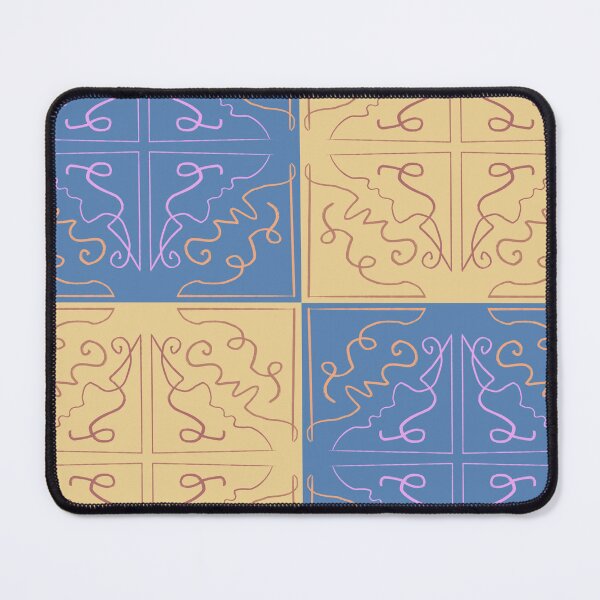 Item preview, Scribble tiles, vintage Provence. designed and sold by swellart.