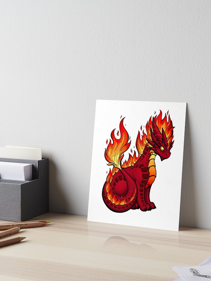 Wall Art Print Dragon fire 2, Gifts & Merchandise