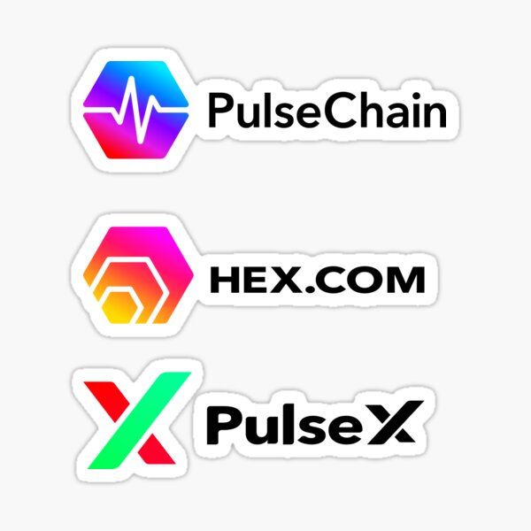 Hex Pulsechain PulseX PLSX Crypto Logo Hex Pulsechain