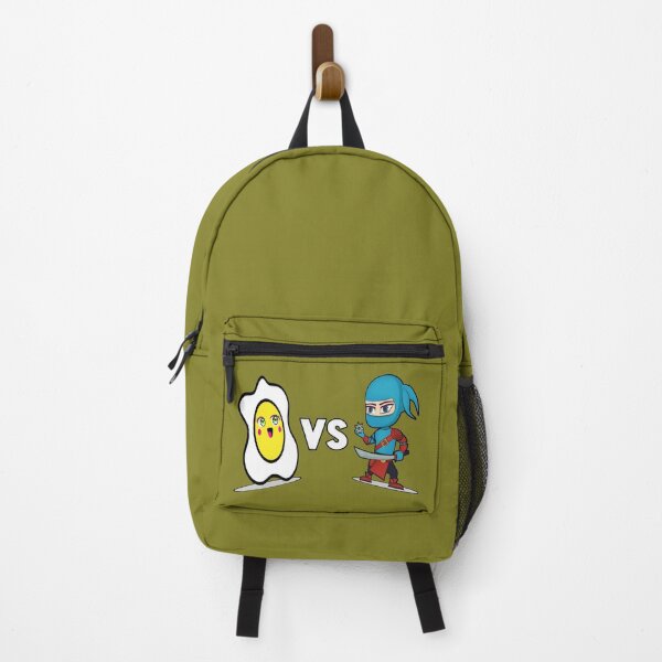 Item preview, Funny fried egg vs ninja warrior designed and sold by vibeno1.