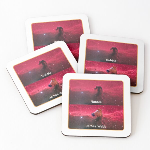 Item preview, Horsehead Nebula - Funny James Web Space Telescope Meme designed and sold by AlanPhotoArt.