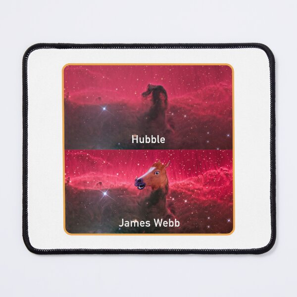 Item preview, Horsehead Nebula - Funny James Web Space Telescope Meme designed and sold by AlanPhotoArt.