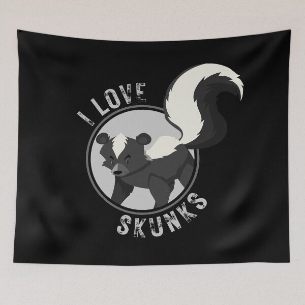 Item preview, I Love Skunks designed and sold by NoSpecialShop.