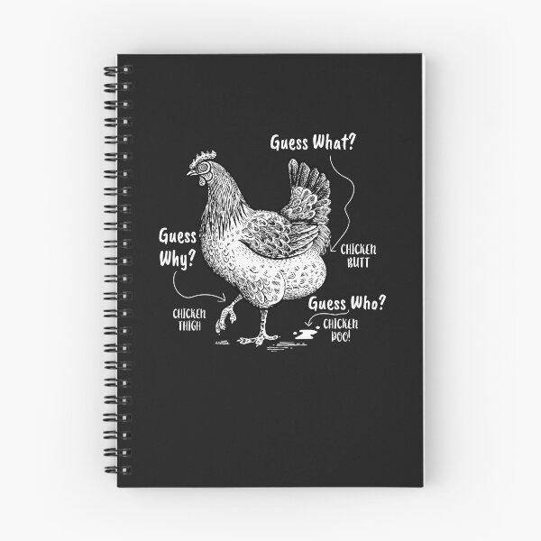 Item preview, Funny Guess What? Chicken butt! Guess Who? Chicken Poo! Guess Why? Chicken Thigh designed and sold by art1129.
