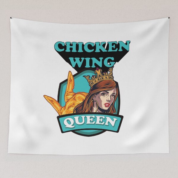 Item preview, Chicken Wing Queen | I love chicken wings | Gift for wife | Gift for Mother designed and sold by trendddy.