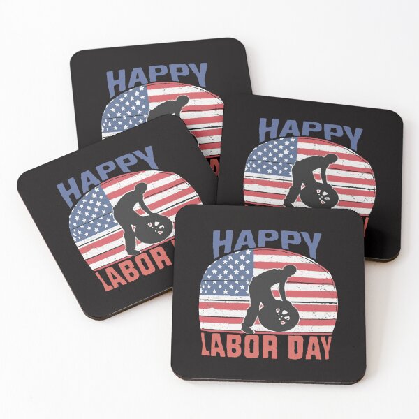 Item preview, Happy Work Labor Day USA - It's Labor Day! Take The Day Off! designed and sold by Viktor Kabbach.
