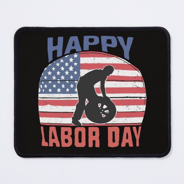 Item preview, Happy Work Labor Day USA - It's Labor Day! Take The Day Off! designed and sold by Viktor Kabbach.