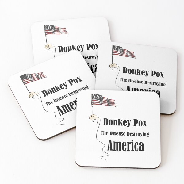 Item preview, Donkey Pox The Disease Destroying America  designed and sold by YaassDesign.