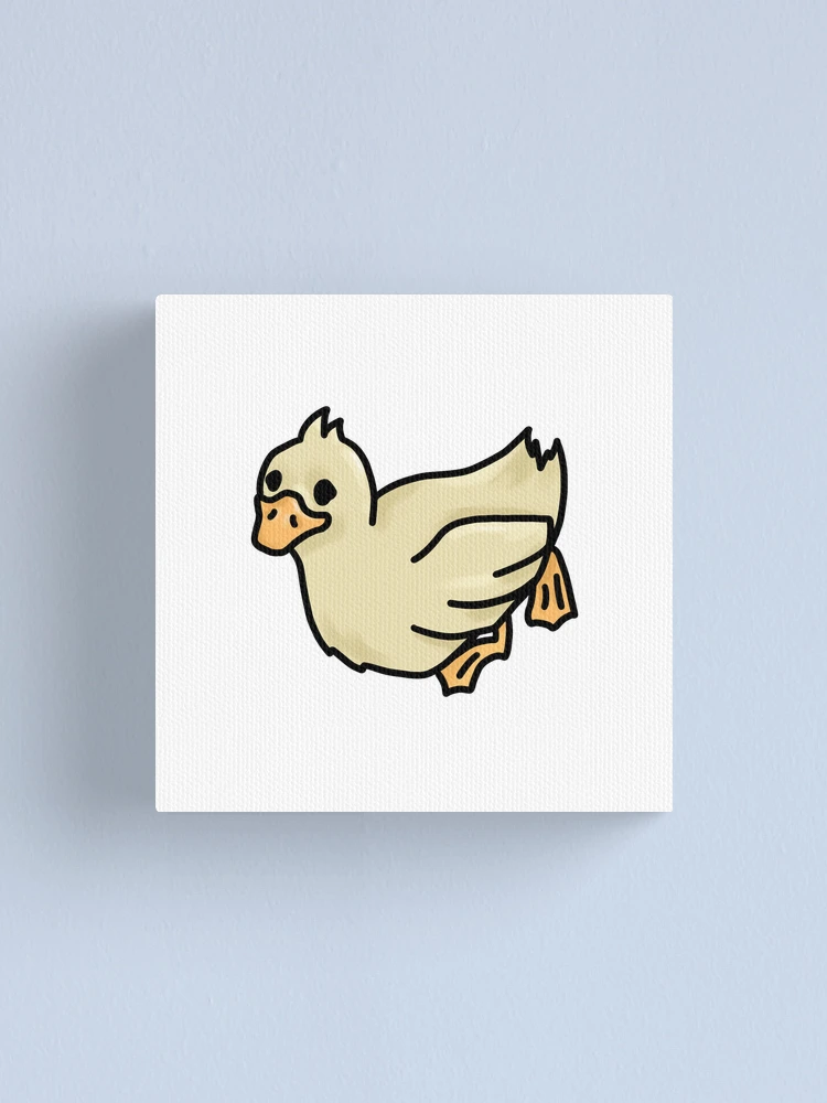 Thumbnail 1 of 3, Canvas Print, Duck designed and sold by Reeseworks.